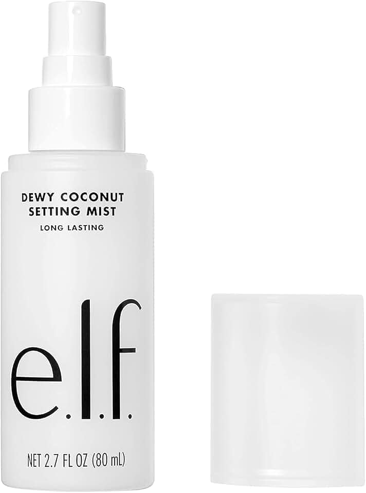 e.l.f. Spray fijador coco Dewy hidrata acondiciona 80 ml