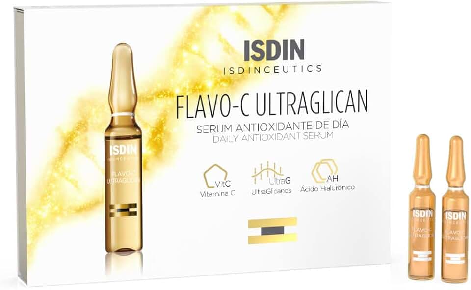 Isdin Serum Facial Antioxidante de Día Flavo-C Ultraglican