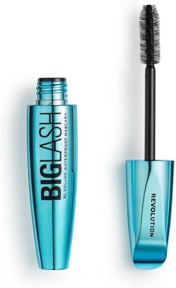 Revolution Beauty Big Lash Máscara Pestañas impermeable Black