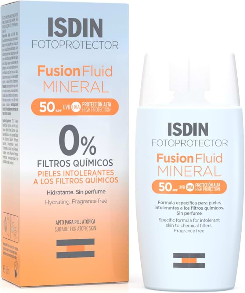 Isdin Fotoprotector Fusion Fluid Mineral SPF 50 Protector