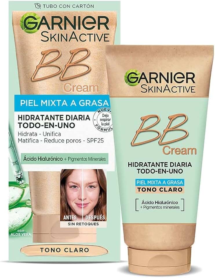 Garnier Skin Active - BB Cream pieles mixtas a grasas SPF
