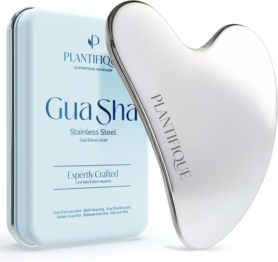 PLANTIFIQUE Gua Sha de Acero Inoxidable