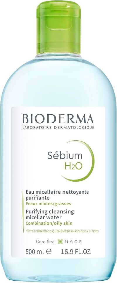 Bioderma Sébium H2O - Agua Micelar Dermatológica - Pieles