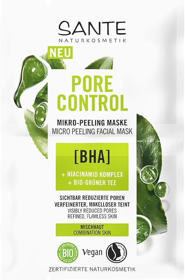 SANTE Naturkosmetik Pore Control BHA Micro Peeling Mask