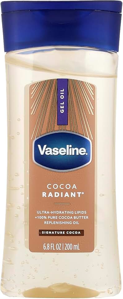 Vaseline Aceite Corporal Cocoa Radiant Oil, 200ml