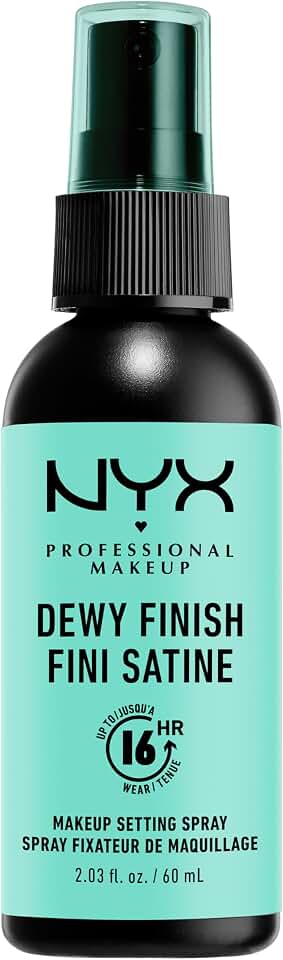 NYX Professional Makeup Setting Spray Larga duración Acabado Dewy 60 ml