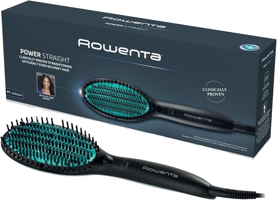 Rowenta Power Straight, Cepillo alisador, Especial para