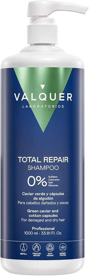 Valquer Champú Total Repair Zero. Repara