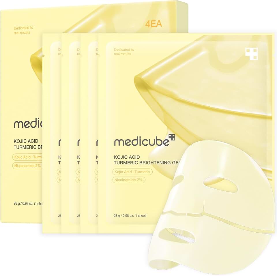 medicube Mascarilla De Gel Dorada Iluminadora Con Ácido