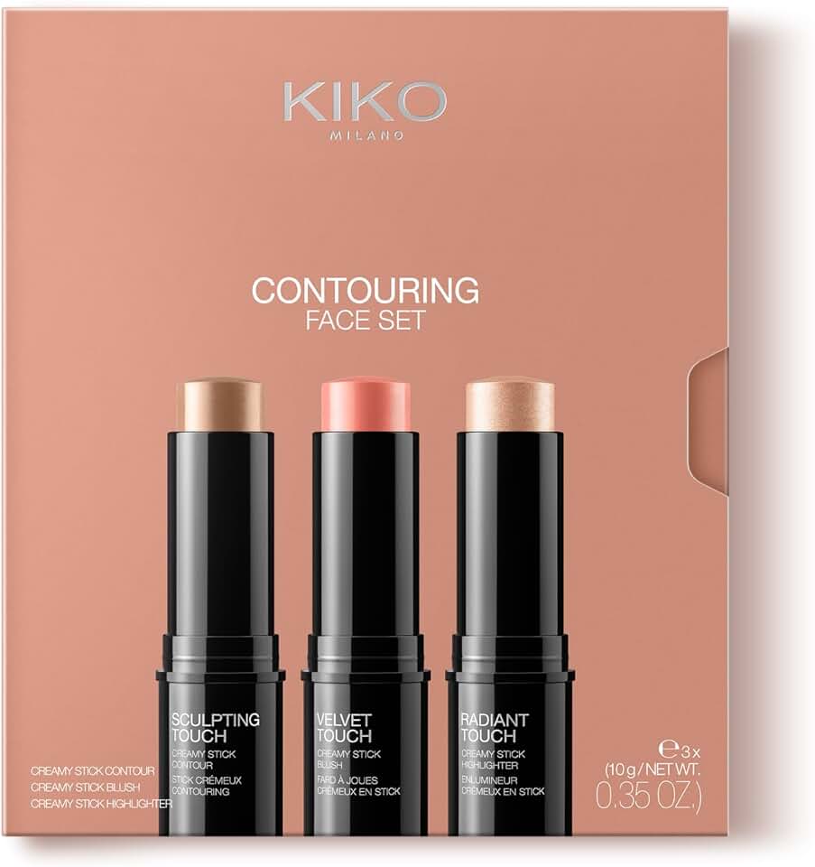 KIKO Milano Contouring Face Set 01 Kit 3 Sticks Colorete