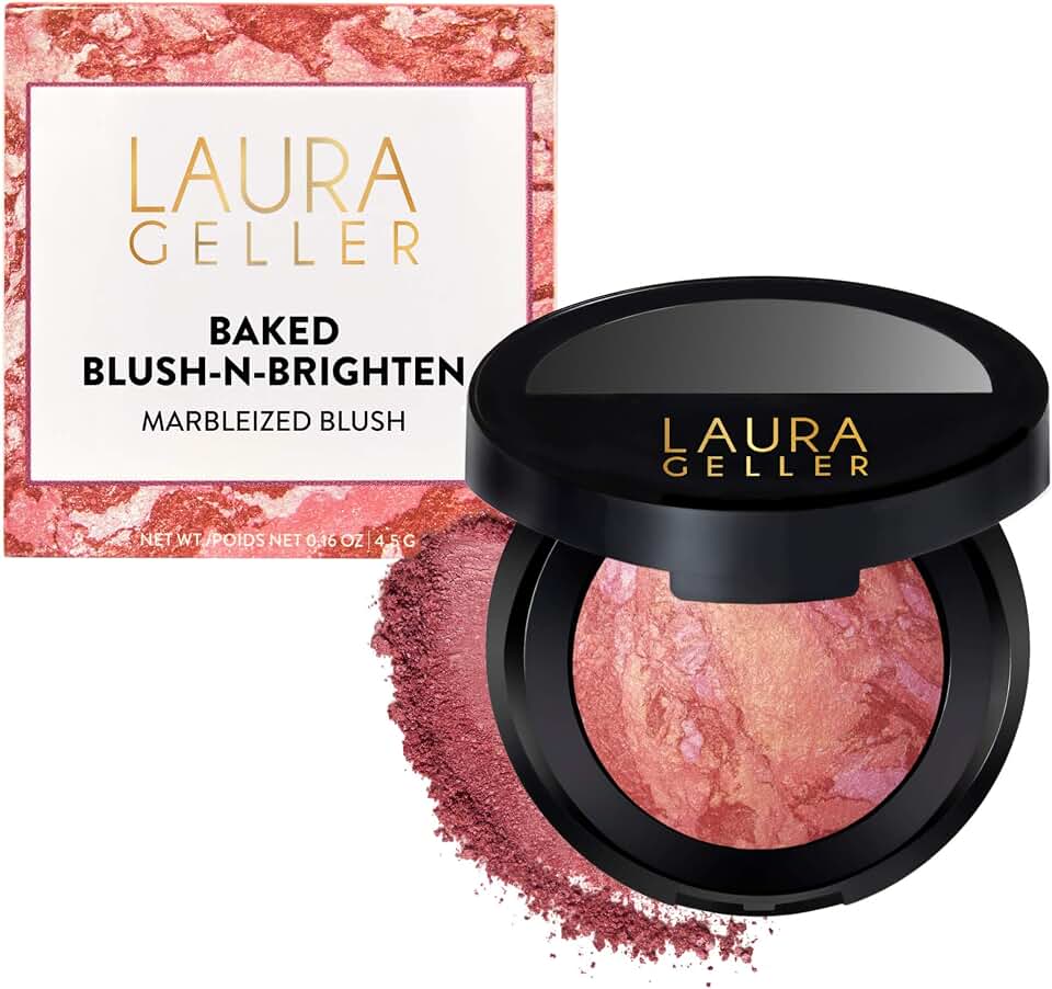 Laura GELLER Baked Blush-n-Brighten Colorete Polvo Mármol