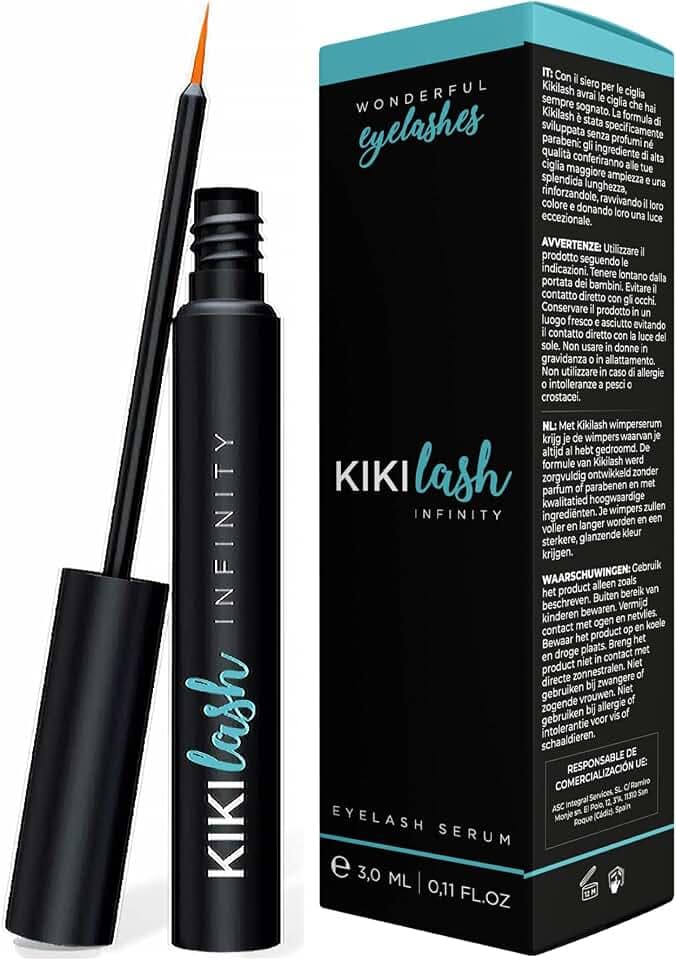 Kikilash Serum Pestañas Crecimiento 3ml Sin Hormonas Cruelty Free