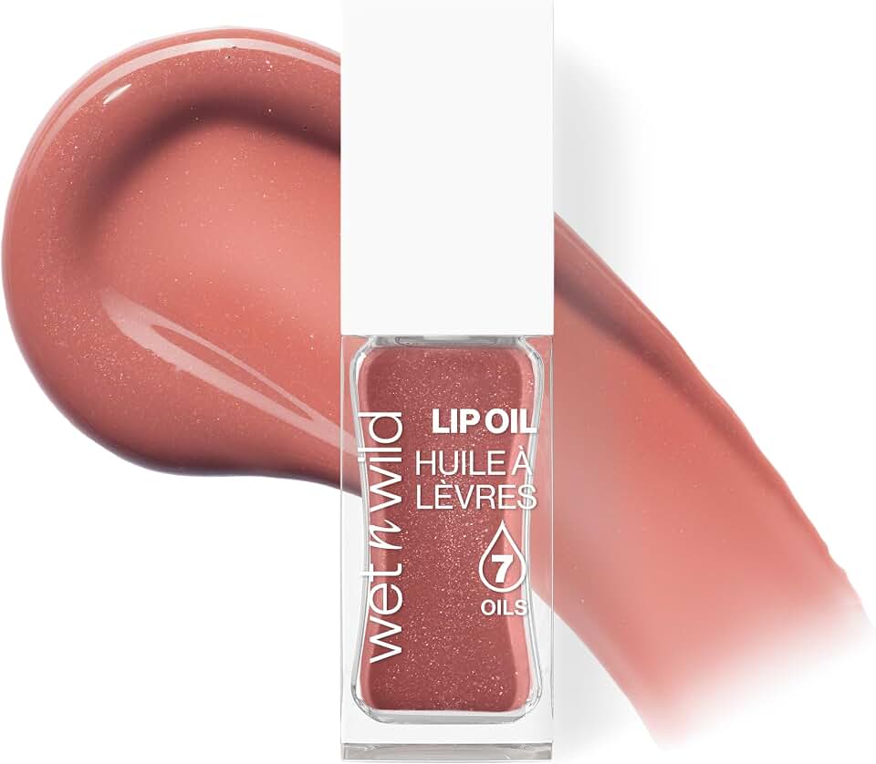 Wet n Wild Lip Oil, Nutritivo y No Pegajoso, Potenciado por 7