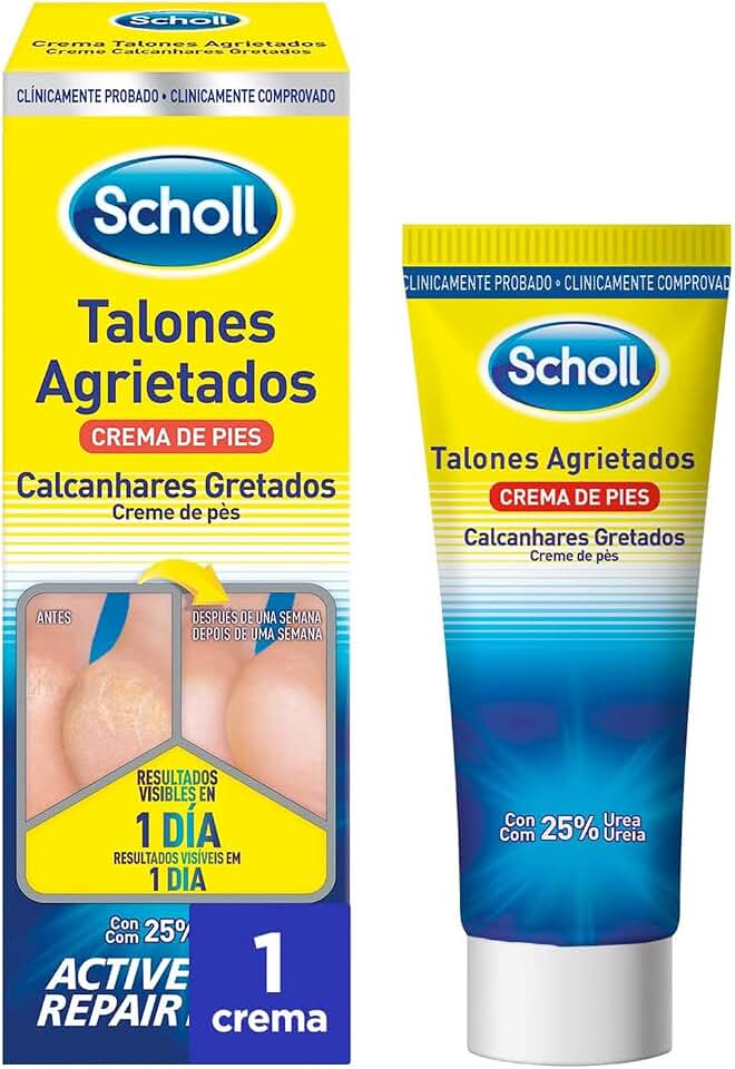 Scholl Crema Reparadora Talones Agrietados, 60 ml