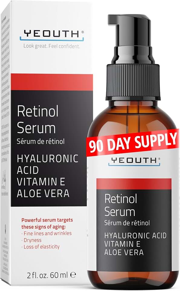 Yeouth Serum Retinol con Ácido Hialurónico y Vitamina E