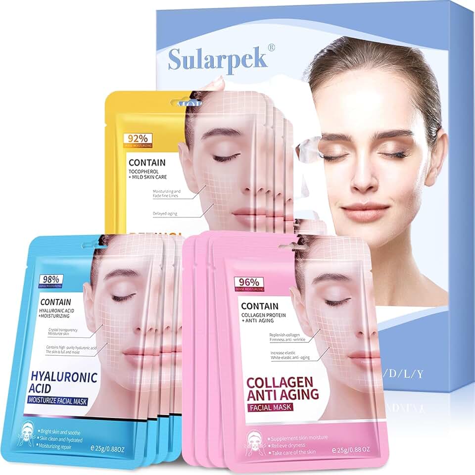 Sularpek 12 Unidades Mascarilla Facial