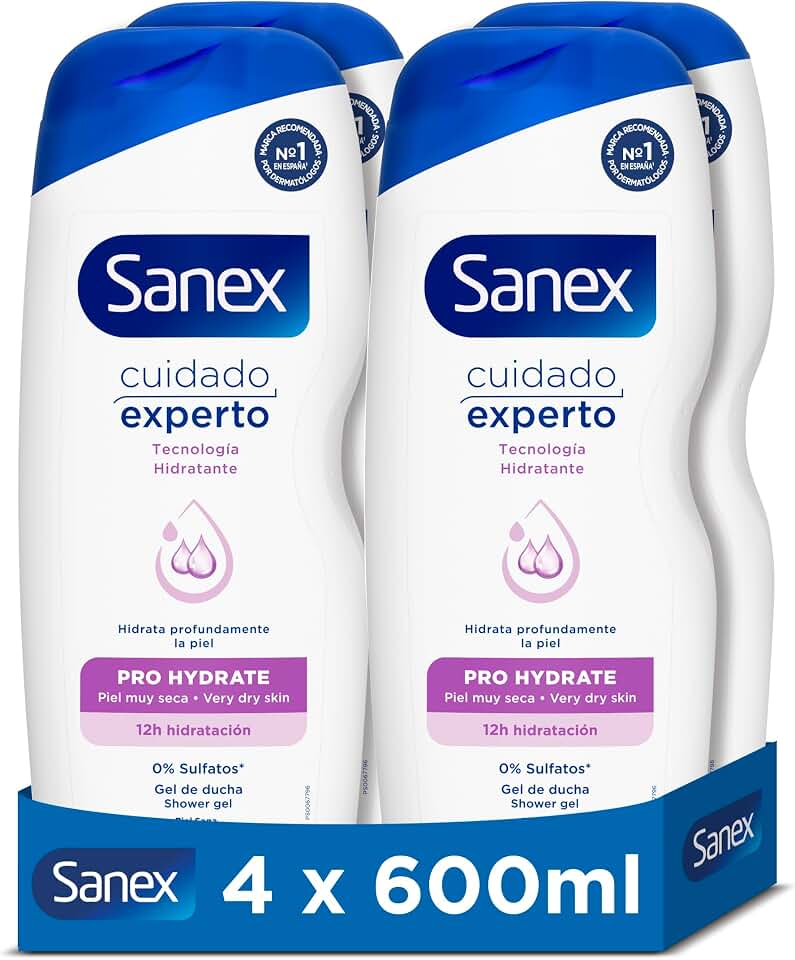 Sanex Cuidado Experto Pro Hydrate Gel de Ducha