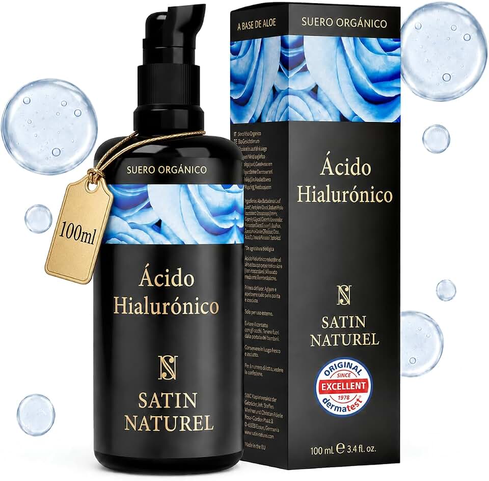 Satin Naturel Sérum de Ácido Hialurónico 100 ml