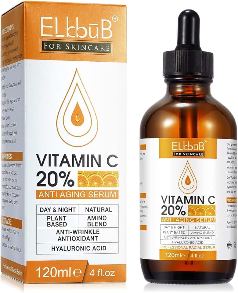 Suero de Vitamina C 20% para Rostro con ácido hialurónico