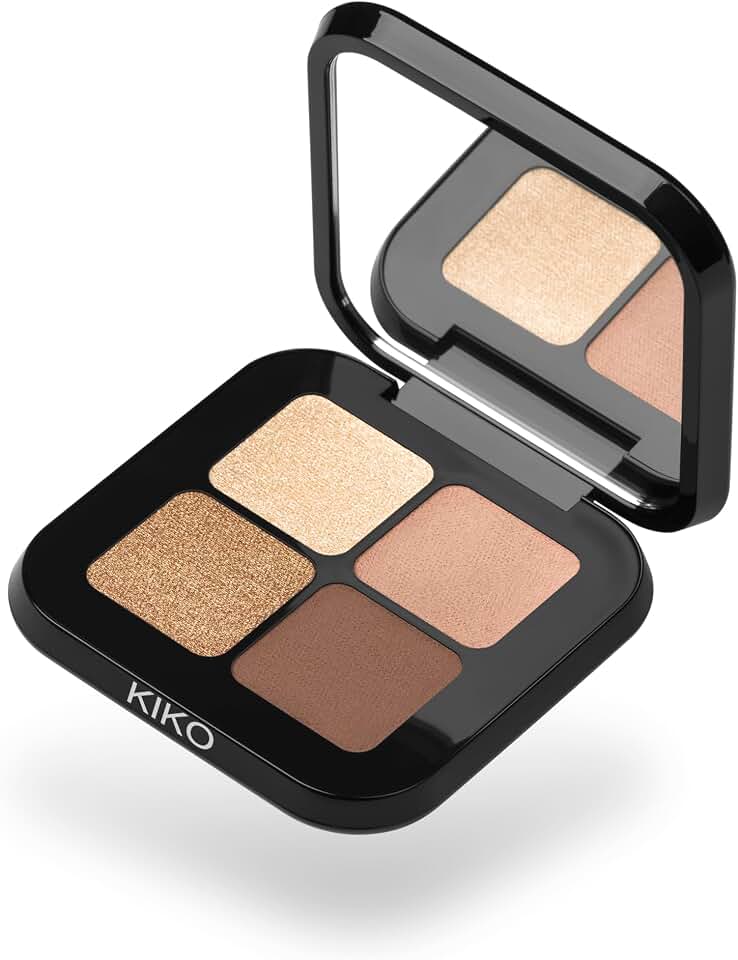 KIKO Milano Bright Quartet Eyeshadow Palette 01 4 sombras