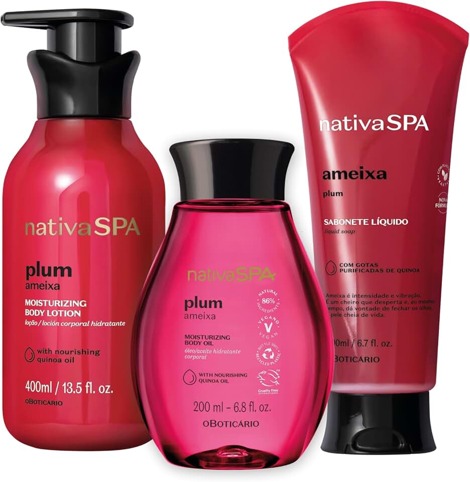 O Boticário Nativa SPA Ciruela Set Regalo Cuidado de la Piel