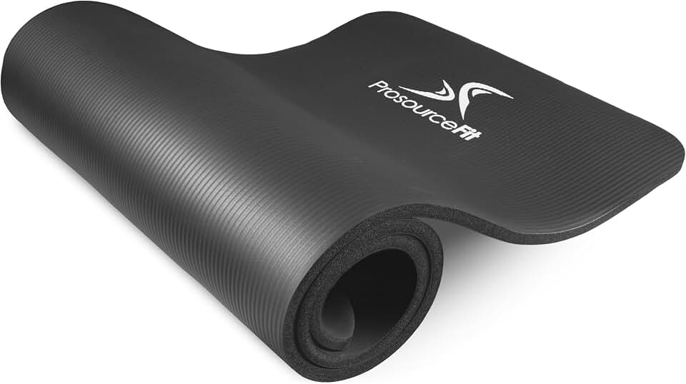 ProsourceFit Extra Thick Yoga and Pilates Mat ½”