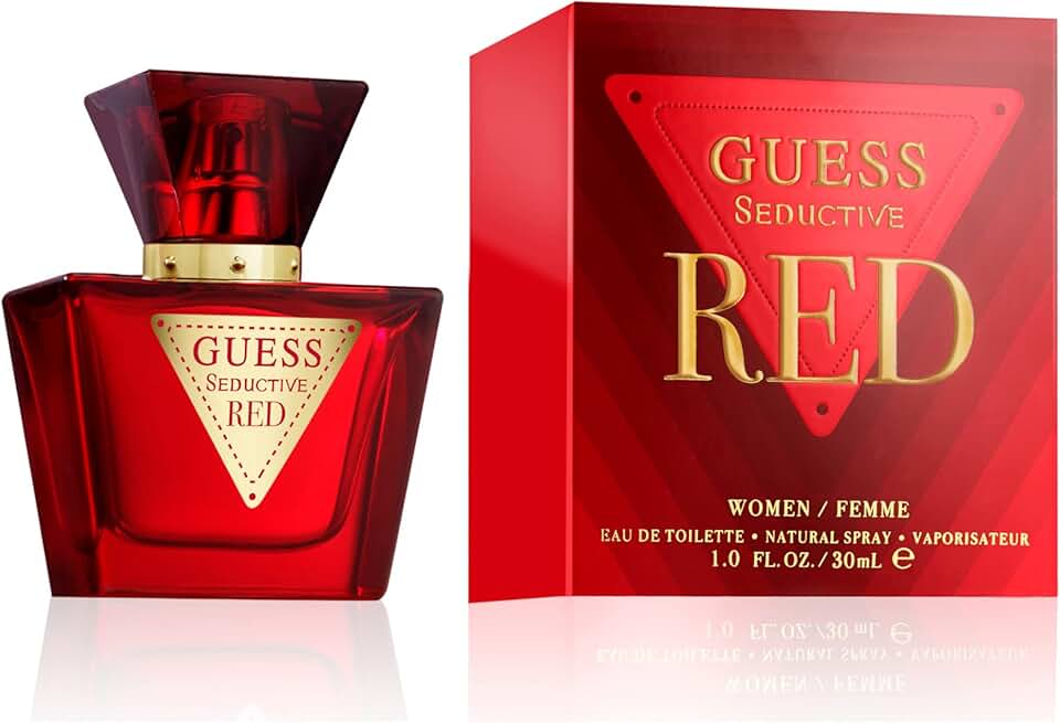 GUESS Seductive Red, Eau de Toilette para Mujer, Colonia
