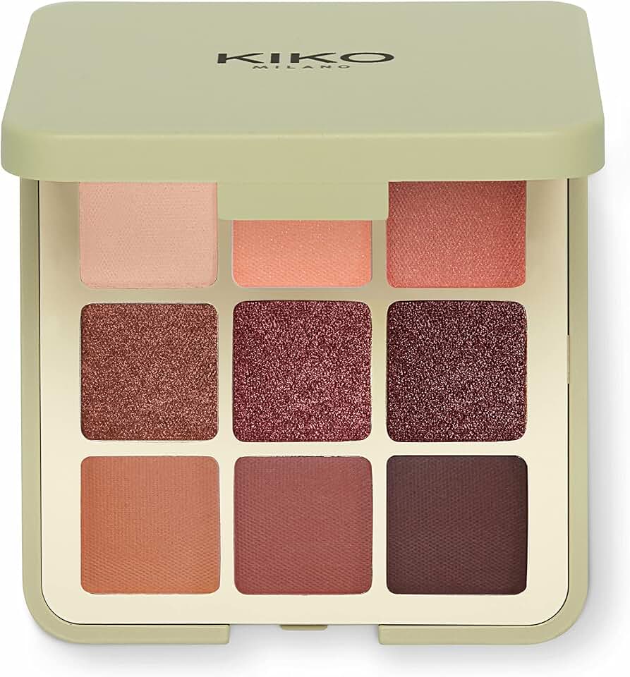 KIKO Milano Green Me Eyeshadow Palette 102 9 sombras