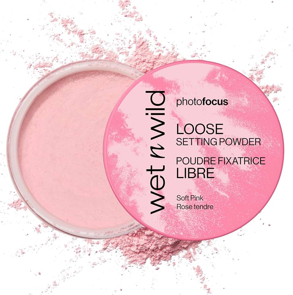 Wet n Wild Photo Focus Polvo Fijador Suelto Soft Pink 20g