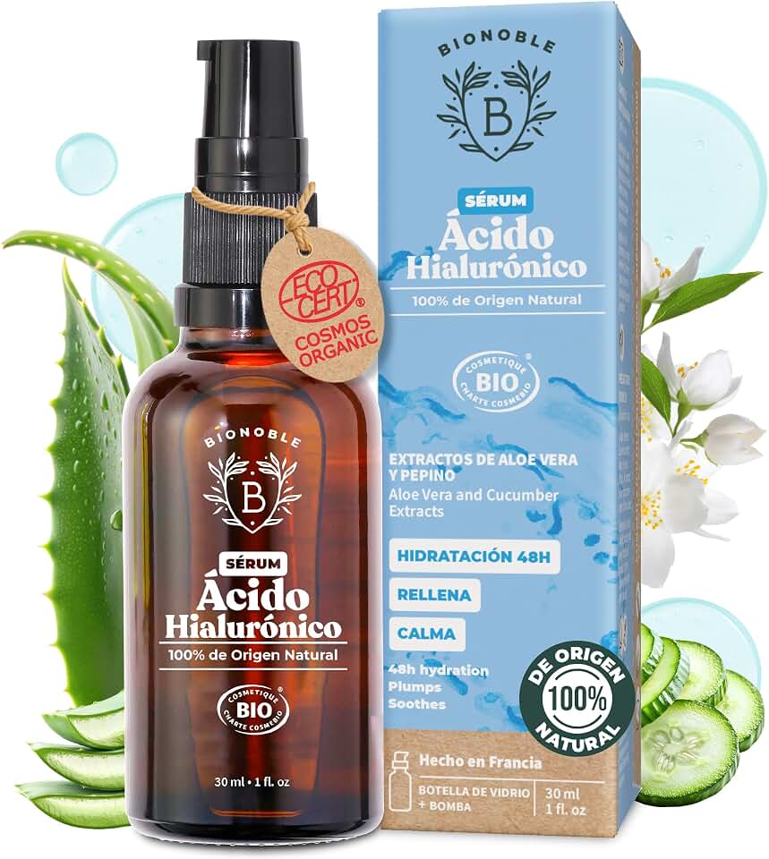 Bionoble Serum Facial Acido Hialuronico Orgánico