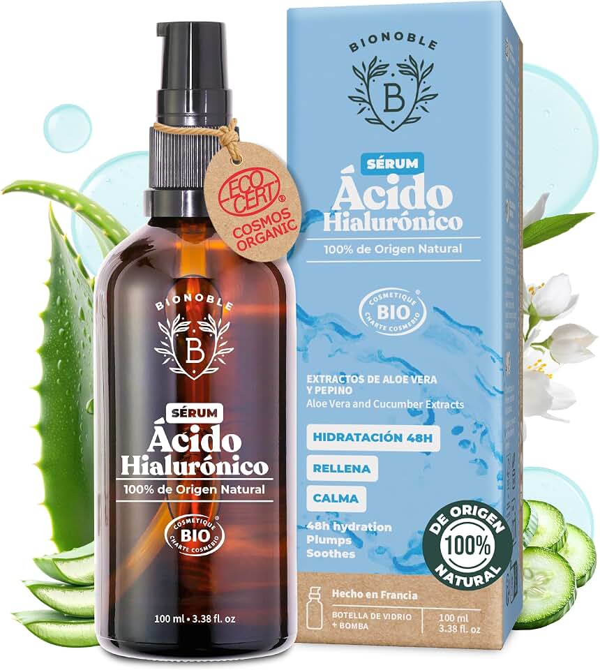 Bionoble Serum Facial Acido Hialuronico Orgánico